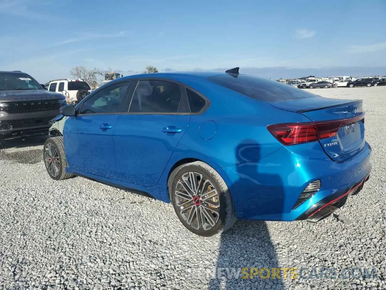 2 Photograph of a damaged car 3KPF44AC4PE593717 KIA FORTE 2023