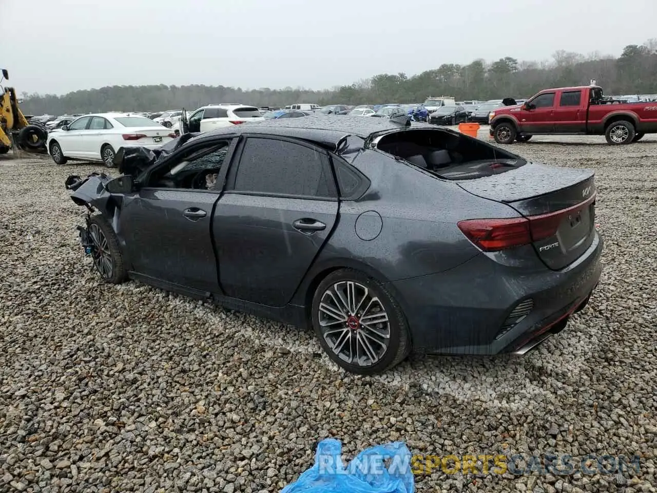 2 Photograph of a damaged car 3KPF44AC4PE598934 KIA FORTE 2023