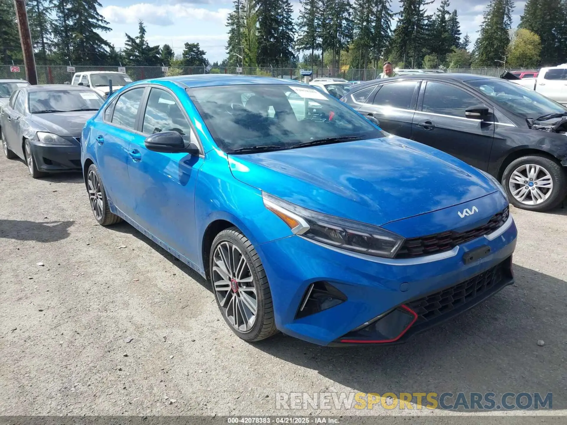 1 Photograph of a damaged car 3KPF44AC5PE569796 KIA FORTE 2023