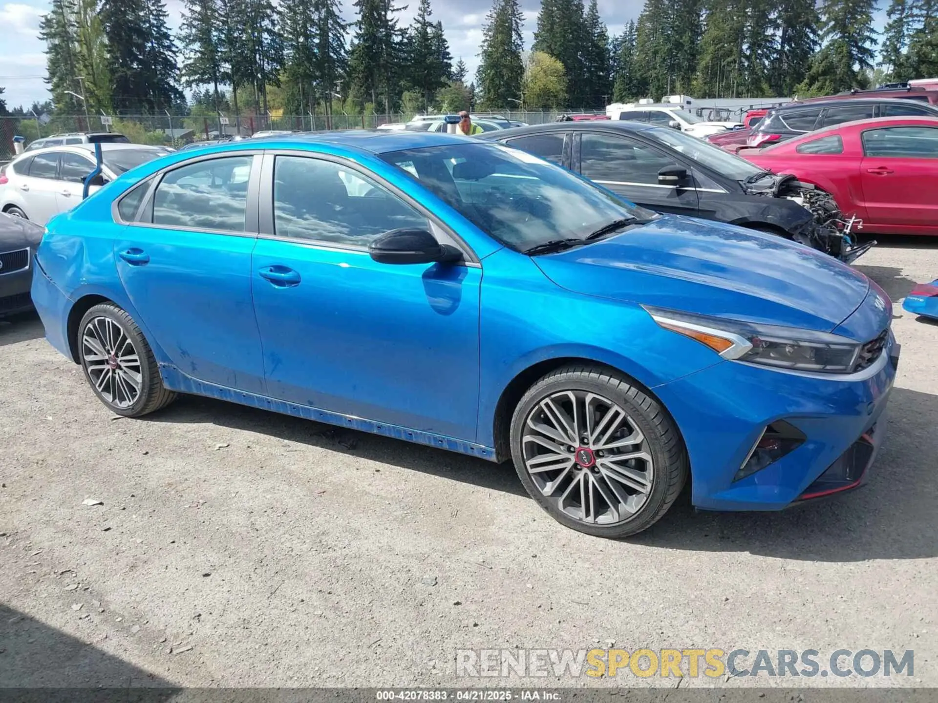 14 Photograph of a damaged car 3KPF44AC5PE569796 KIA FORTE 2023
