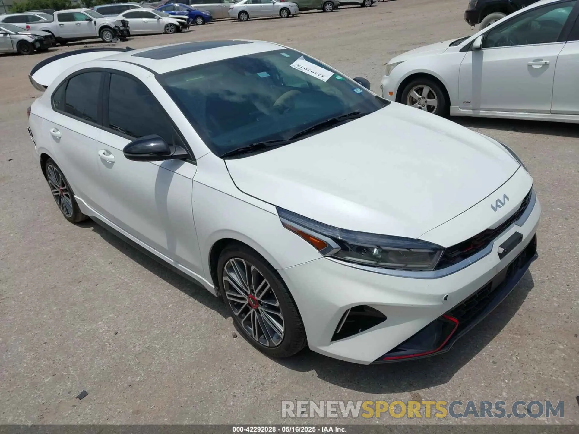 1 Photograph of a damaged car 3KPF44AC6PE570228 KIA FORTE 2023
