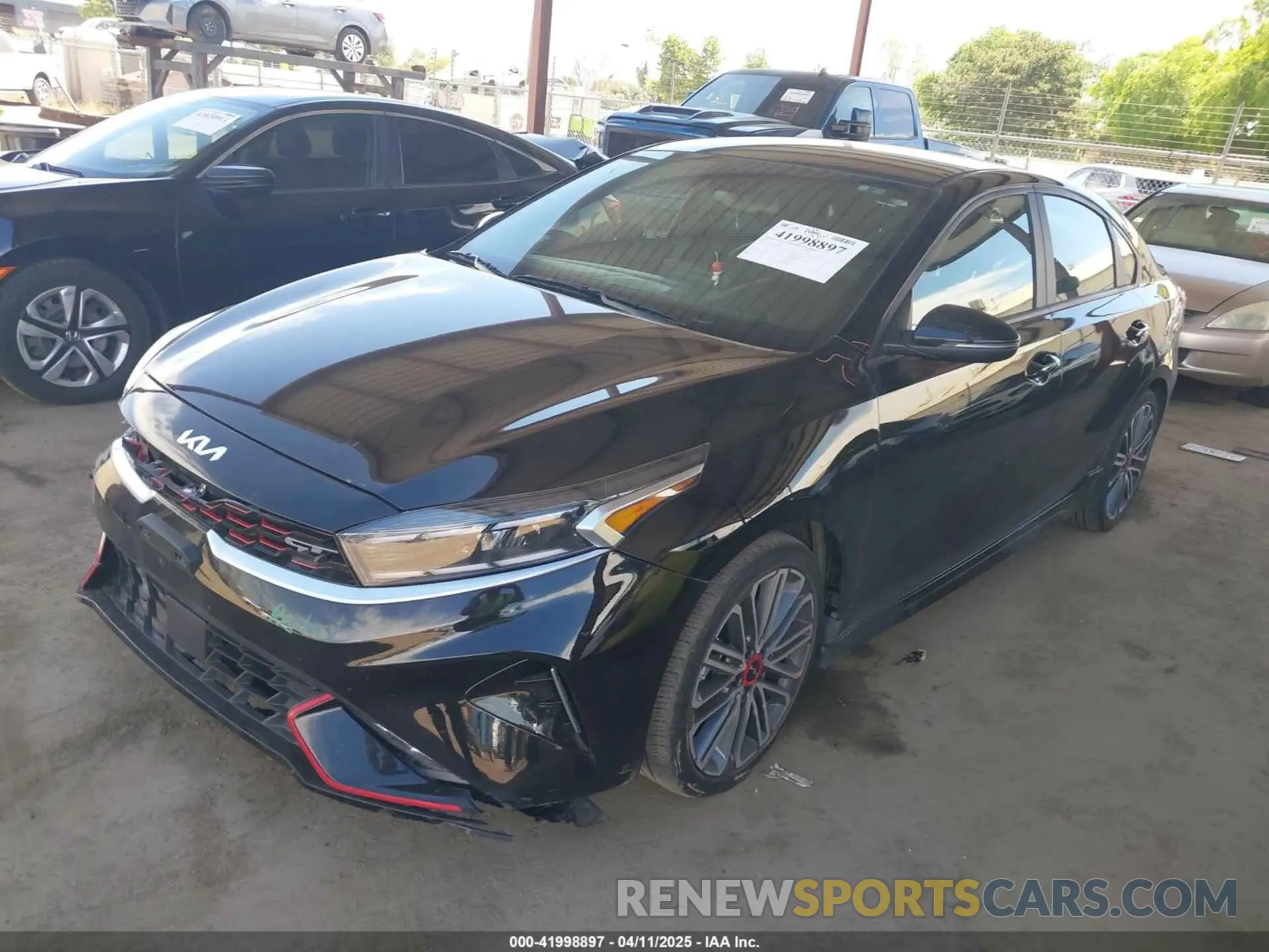 2 Photograph of a damaged car 3KPF44AC6PE621002 KIA FORTE 2023