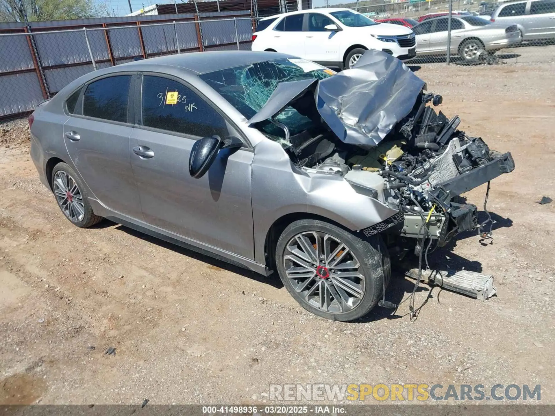 1 Photograph of a damaged car 3KPF44AC7PE545547 KIA FORTE 2023