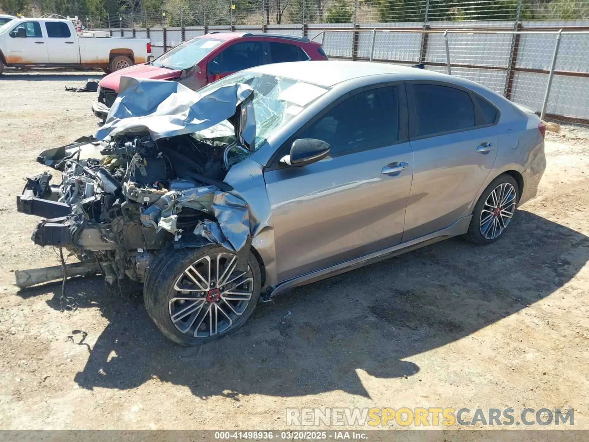 2 Photograph of a damaged car 3KPF44AC7PE545547 KIA FORTE 2023