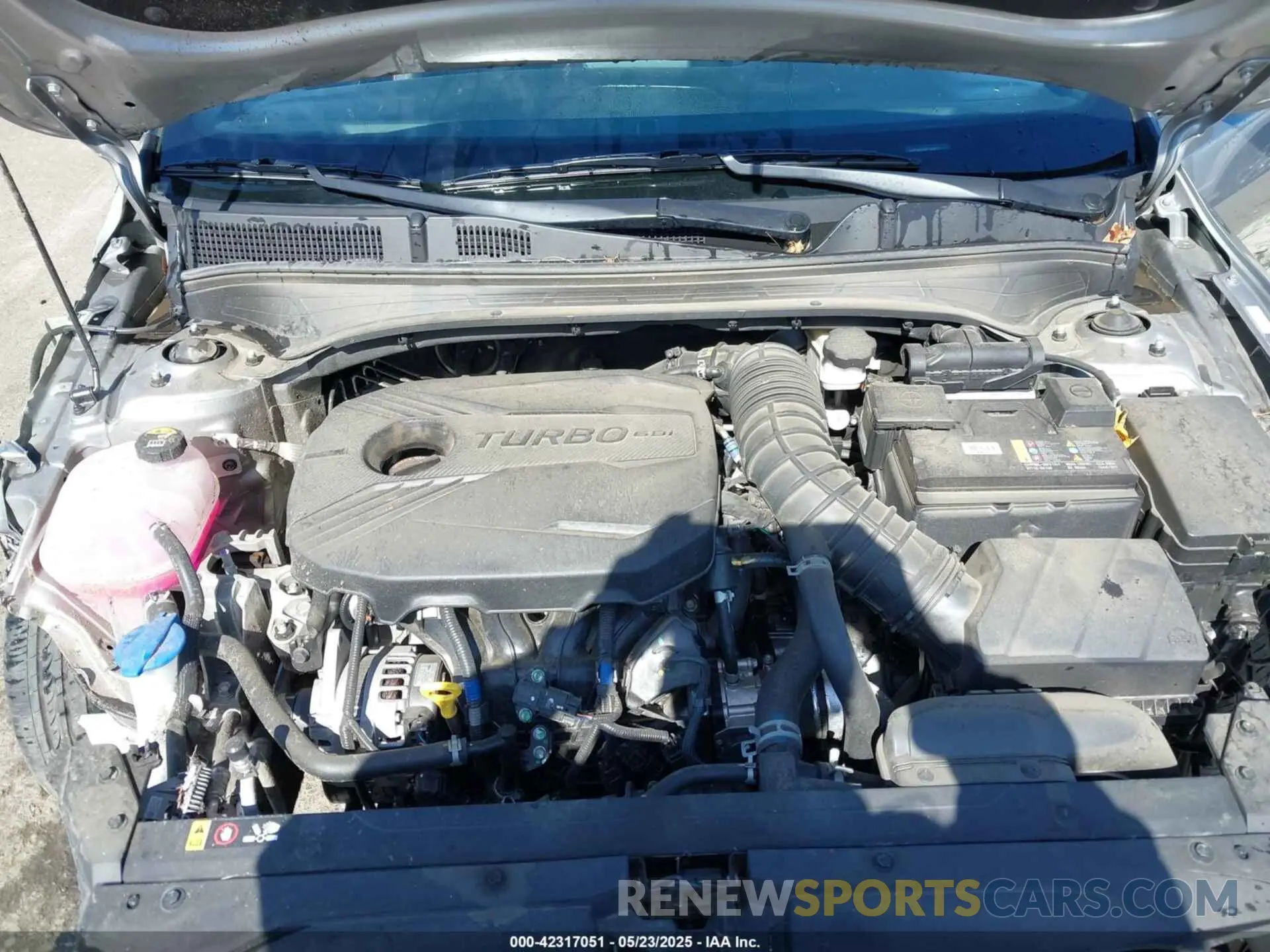 10 Photograph of a damaged car 3KPF44AC8PE593817 KIA FORTE 2023