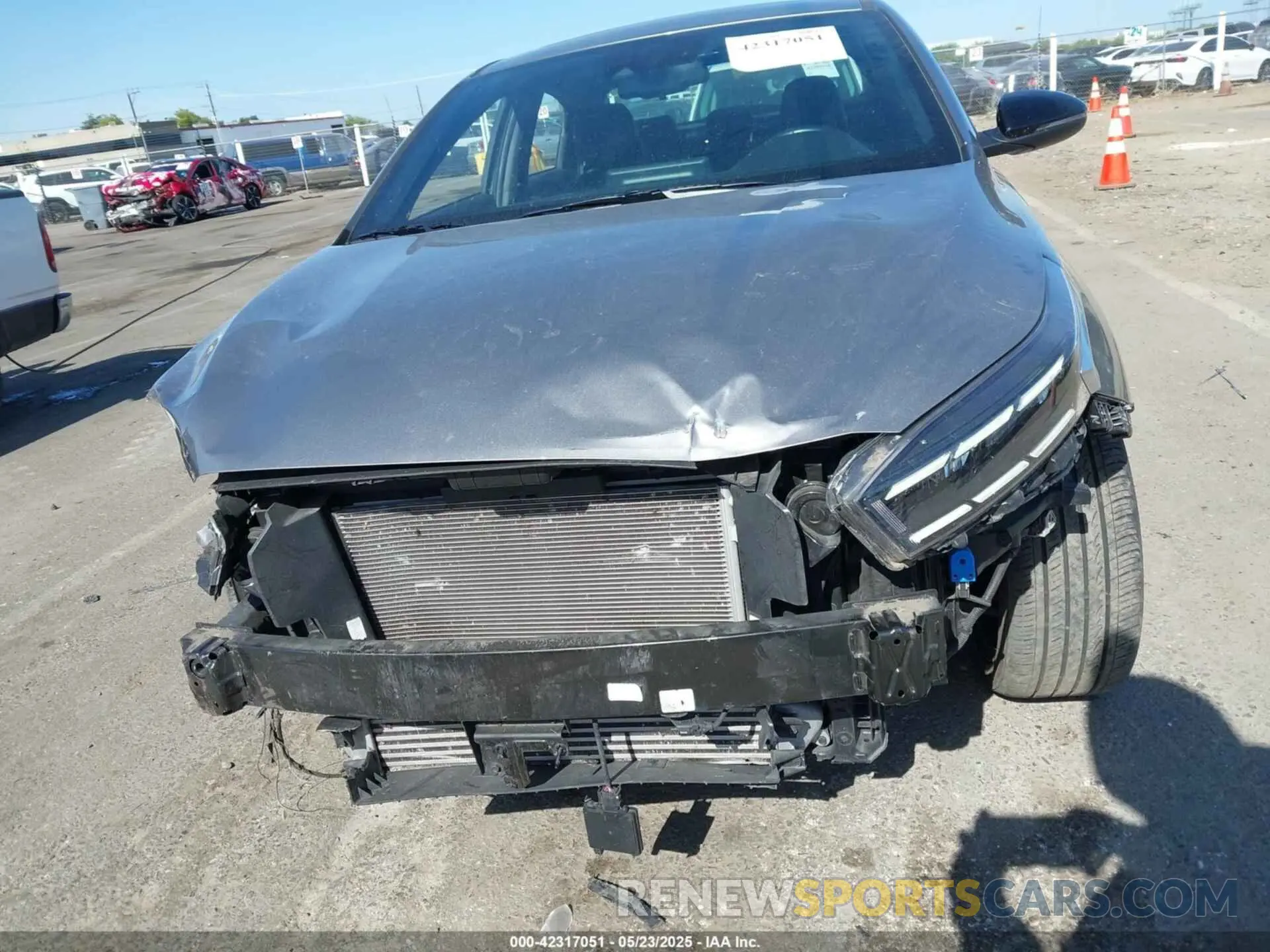 13 Photograph of a damaged car 3KPF44AC8PE593817 KIA FORTE 2023
