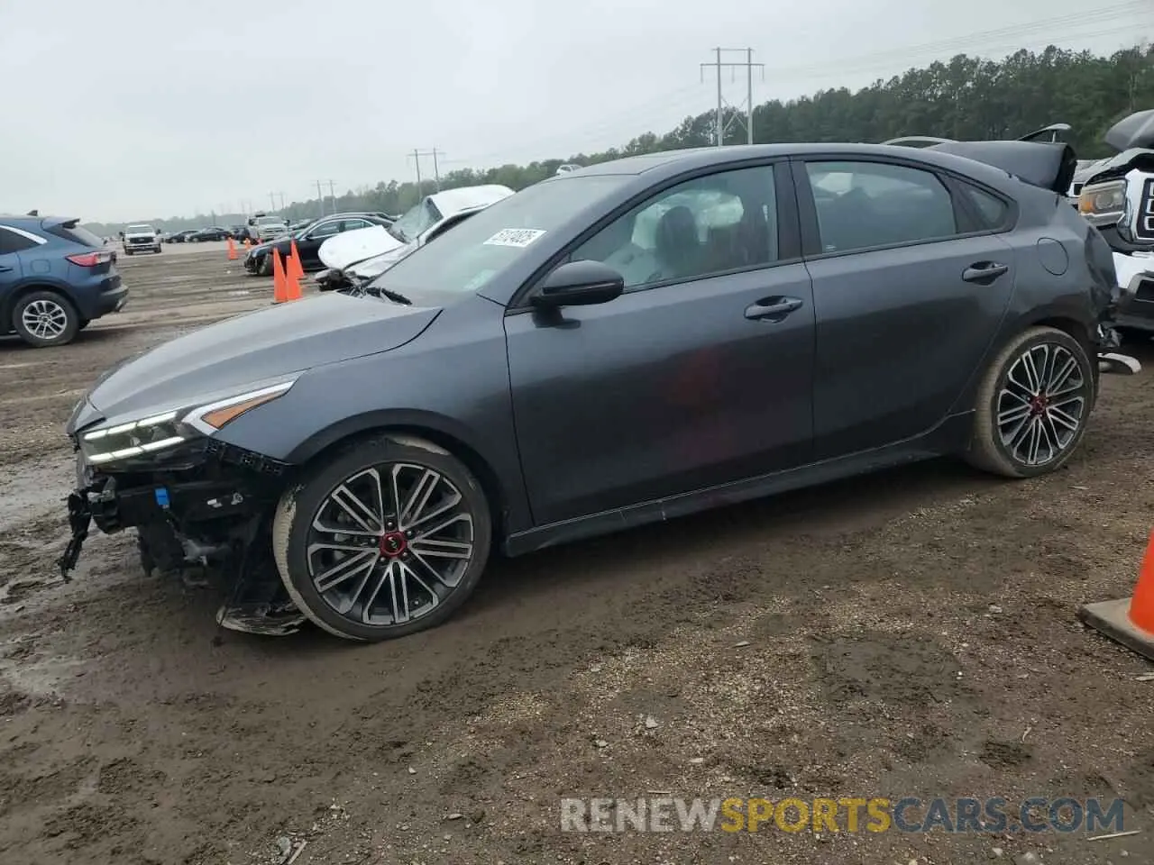 1 Photograph of a damaged car 3KPF44AC9PE532704 KIA FORTE 2023