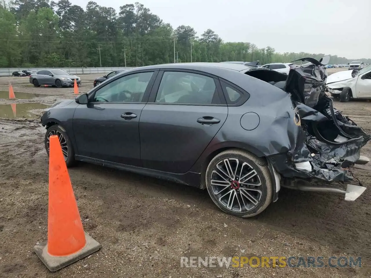 2 Photograph of a damaged car 3KPF44AC9PE532704 KIA FORTE 2023