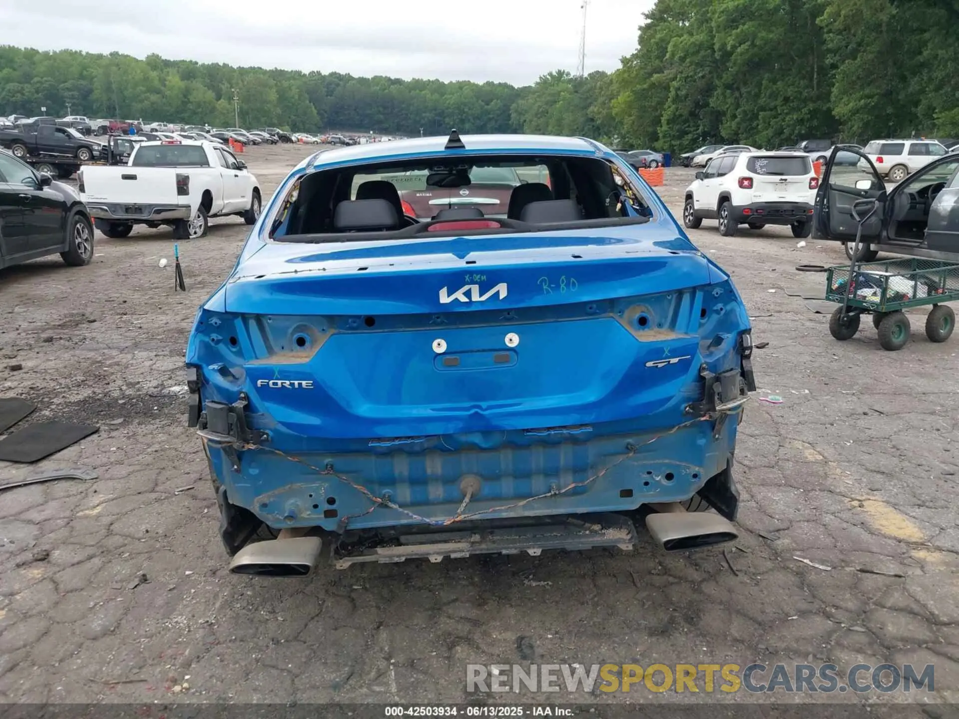 6 Photograph of a damaged car 3KPF44AC9PE561328 KIA FORTE 2023