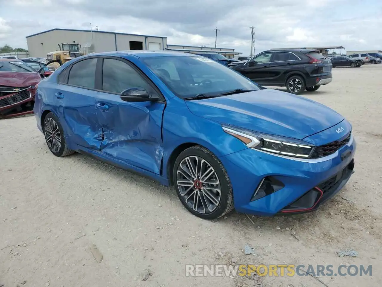4 Photograph of a damaged car 3KPF44AC9PE609779 KIA FORTE 2023
