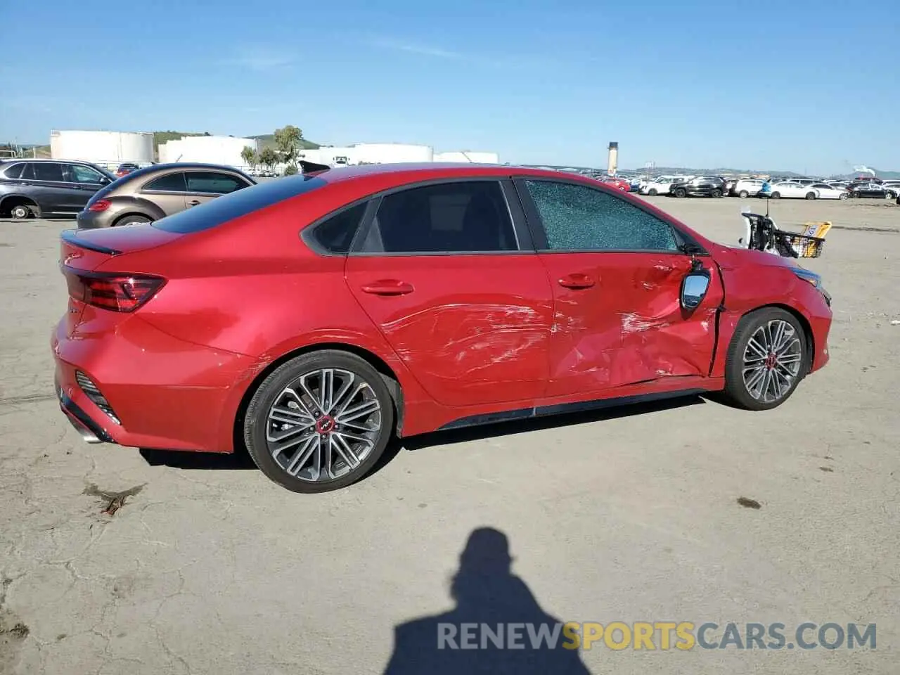3 Photograph of a damaged car 3KPF44AC9PE639798 KIA FORTE 2023