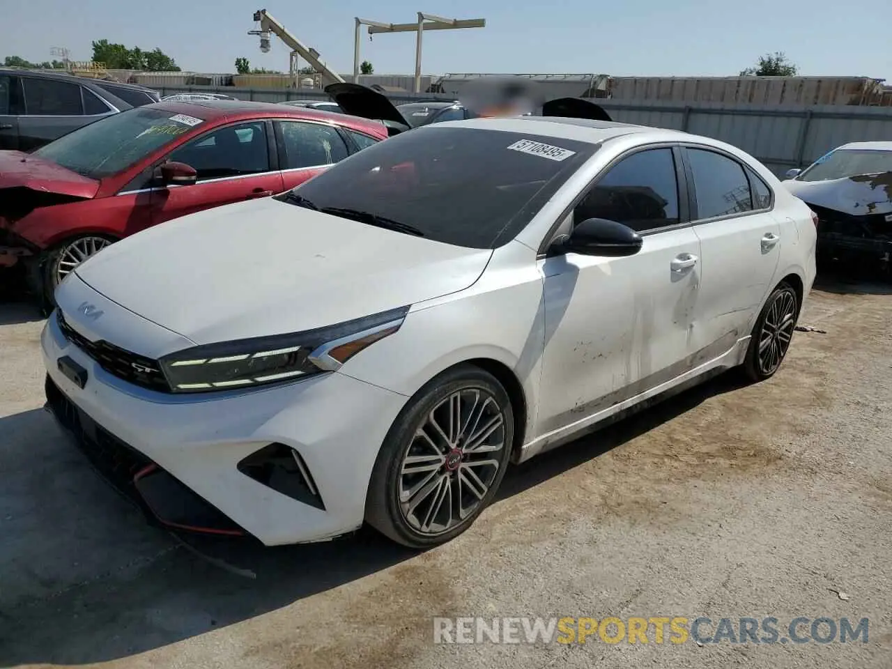 1 Photograph of a damaged car 3KPF44ACXPE519248 KIA FORTE 2023