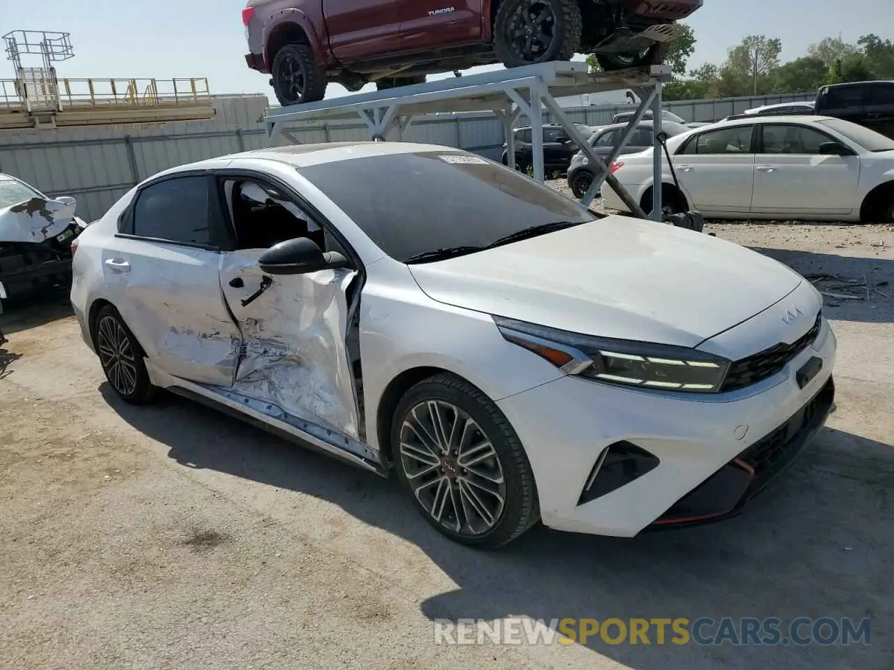 4 Photograph of a damaged car 3KPF44ACXPE519248 KIA FORTE 2023