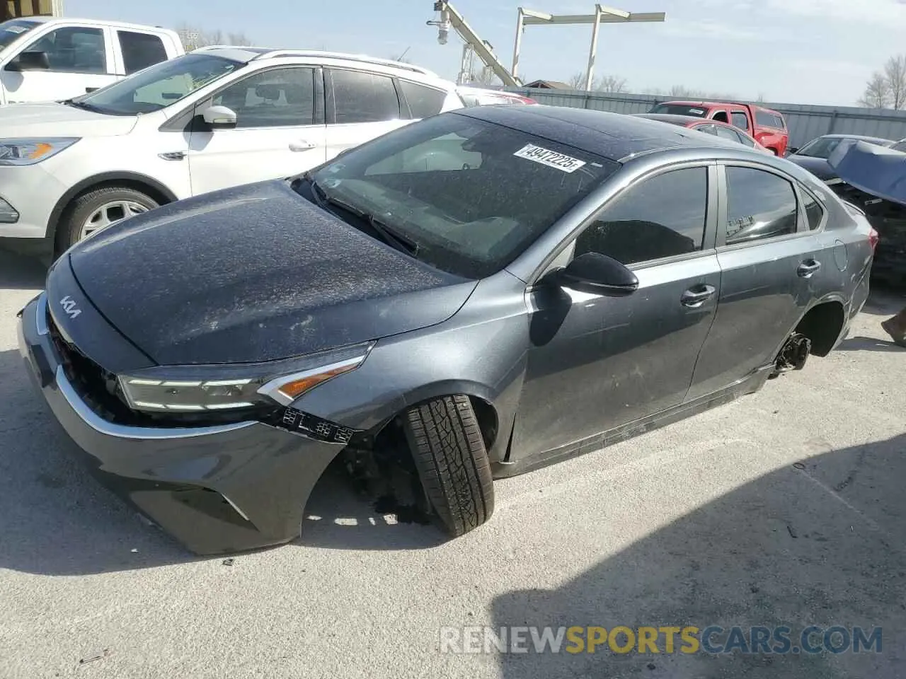 1 Photograph of a damaged car 3KPF44ACXPE544294 KIA FORTE 2023
