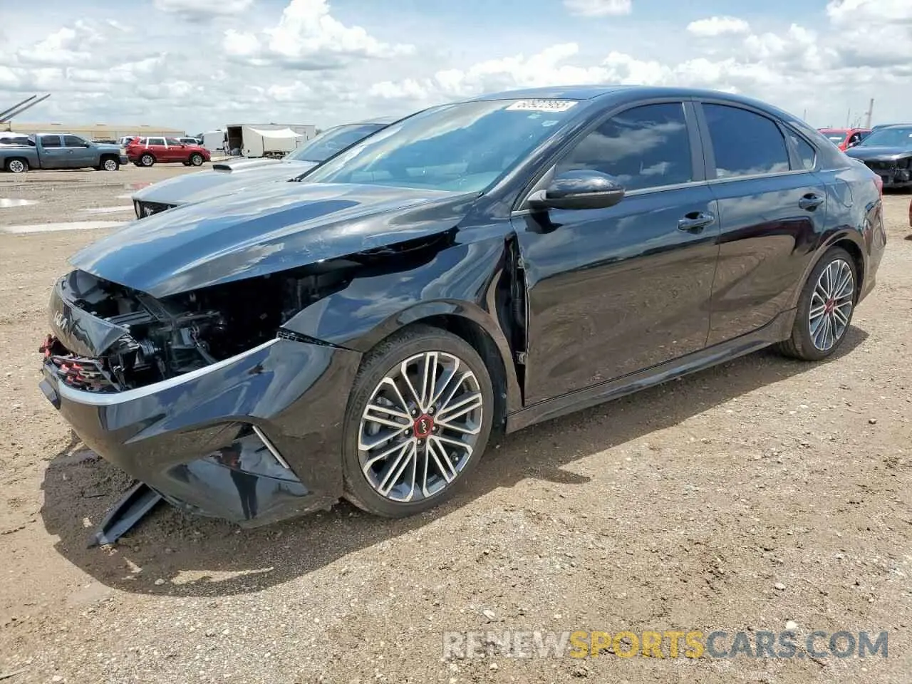 1 Photograph of a damaged car 3KPF44ACXPE617261 KIA FORTE 2023