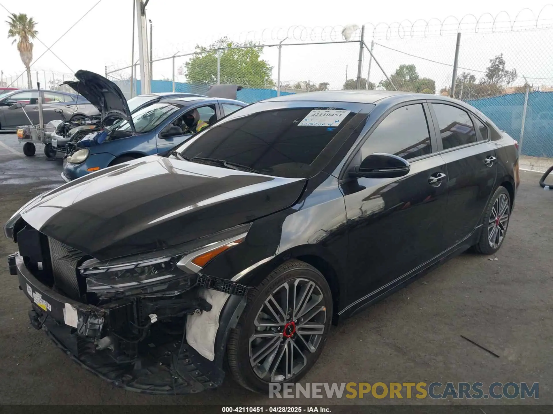 2 Photograph of a damaged car 3KPF44ACXPE643133 KIA FORTE 2023