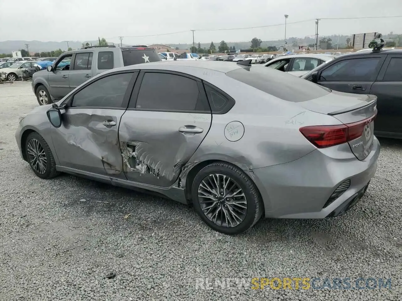2 Photograph of a damaged car 3KPF54AD0PE524724 KIA FORTE 2023