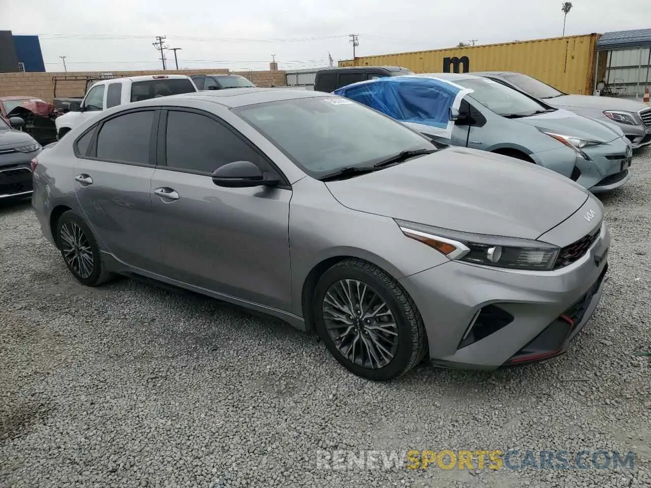 4 Photograph of a damaged car 3KPF54AD0PE524724 KIA FORTE 2023