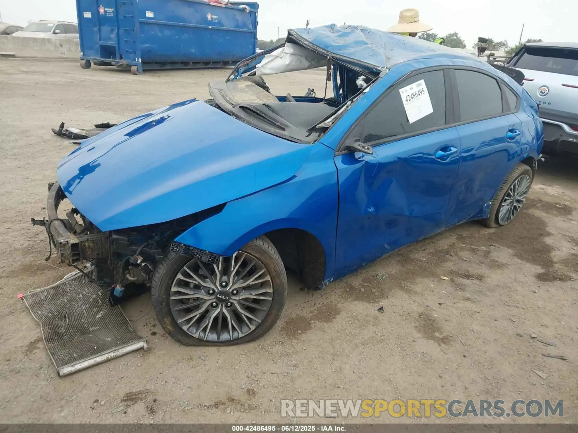 2 Photograph of a damaged car 3KPF54AD0PE531611 KIA FORTE 2023
