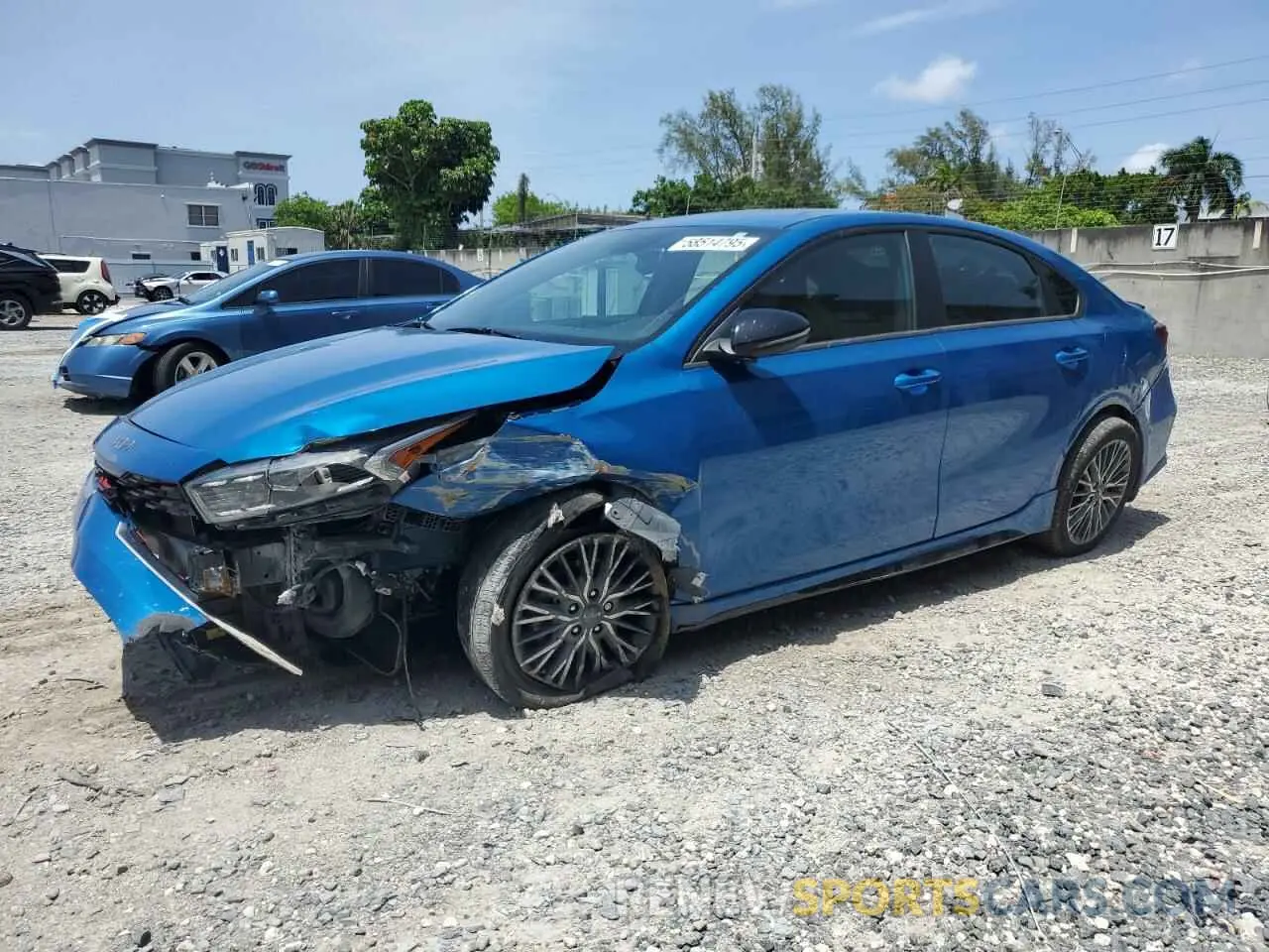 1 Photograph of a damaged car 3KPF54AD0PE541328 KIA FORTE 2023