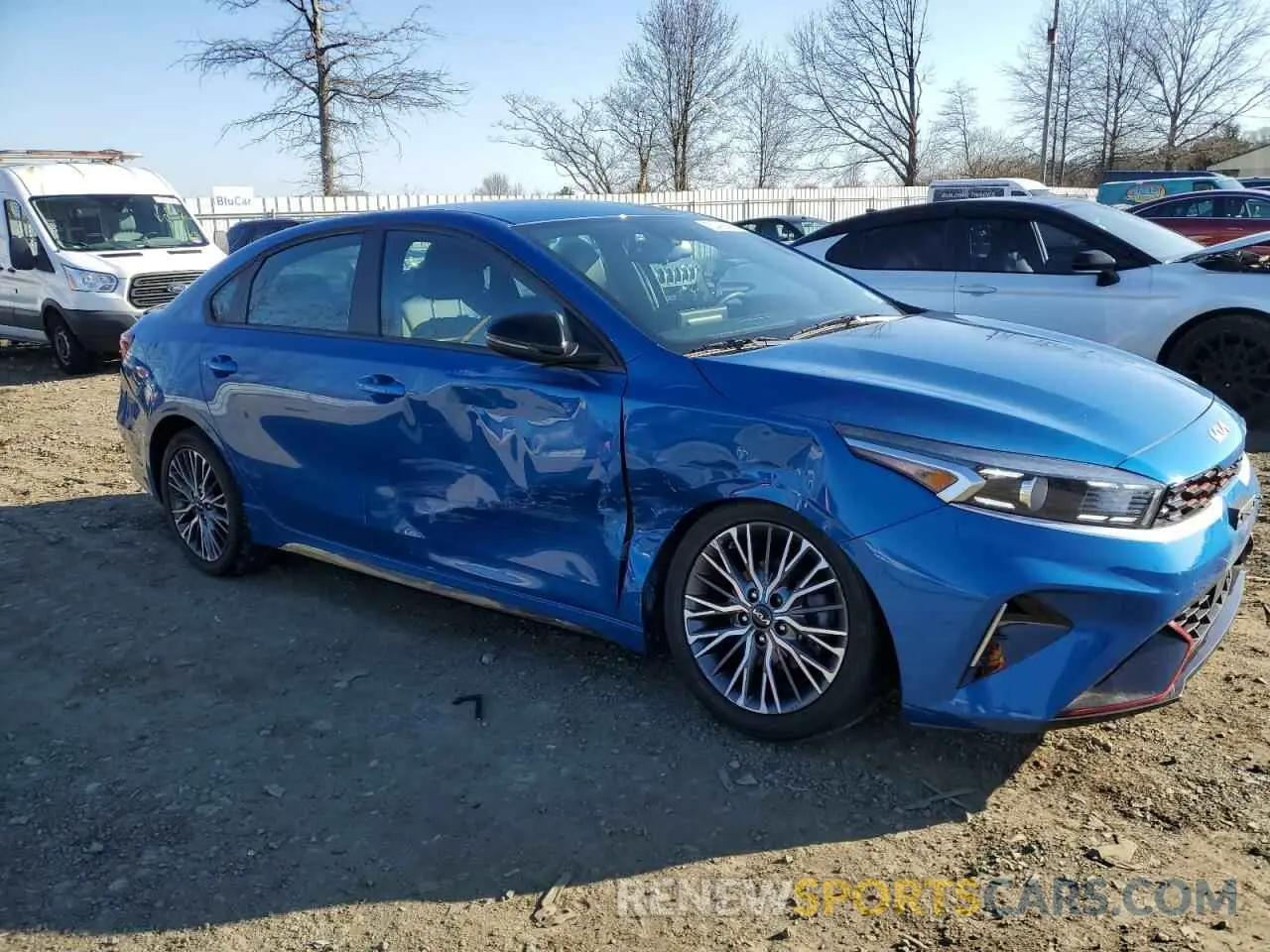 4 Photograph of a damaged car 3KPF54AD0PE542785 KIA FORTE 2023