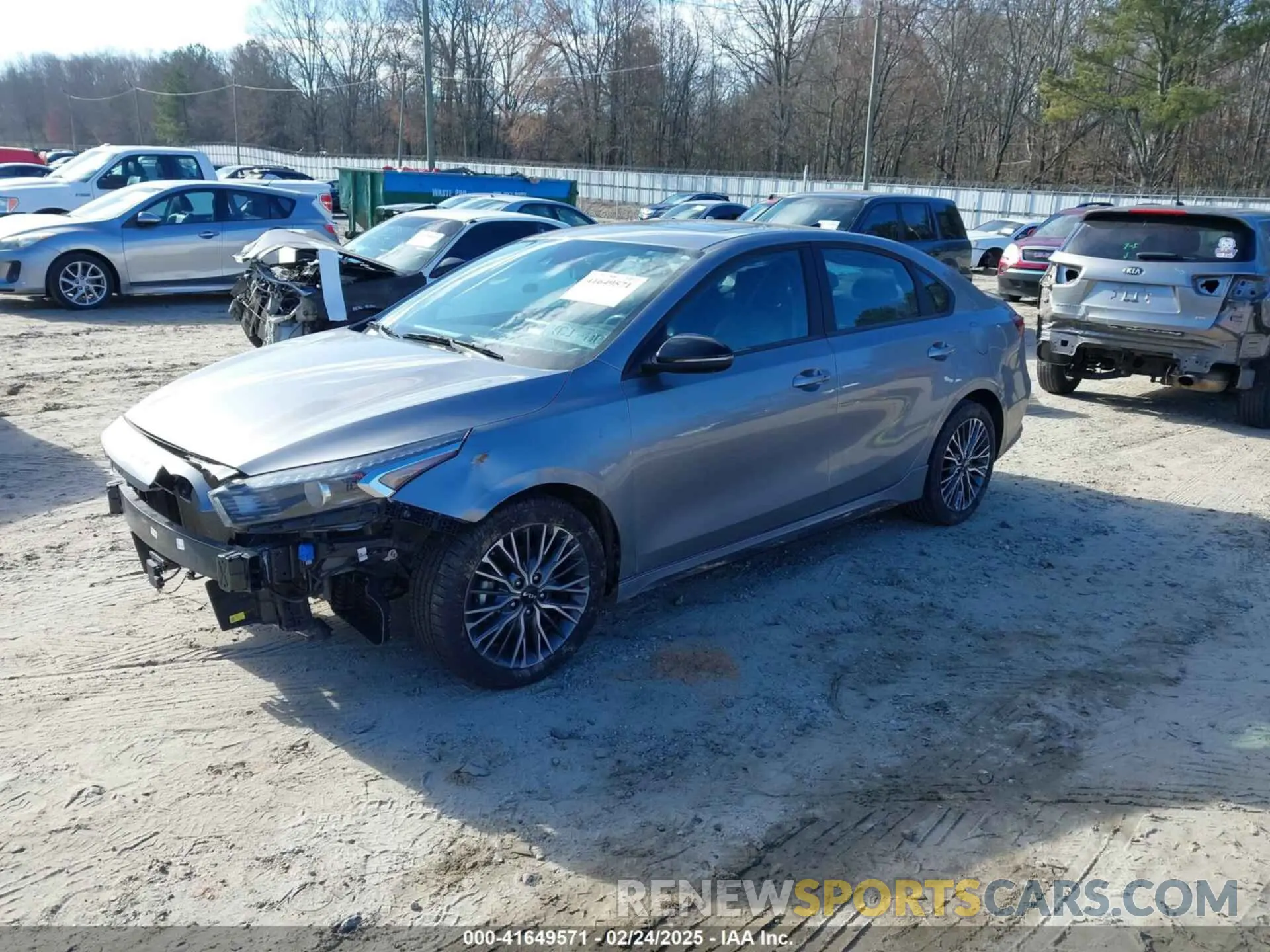 2 Photograph of a damaged car 3KPF54AD0PE556878 KIA FORTE 2023