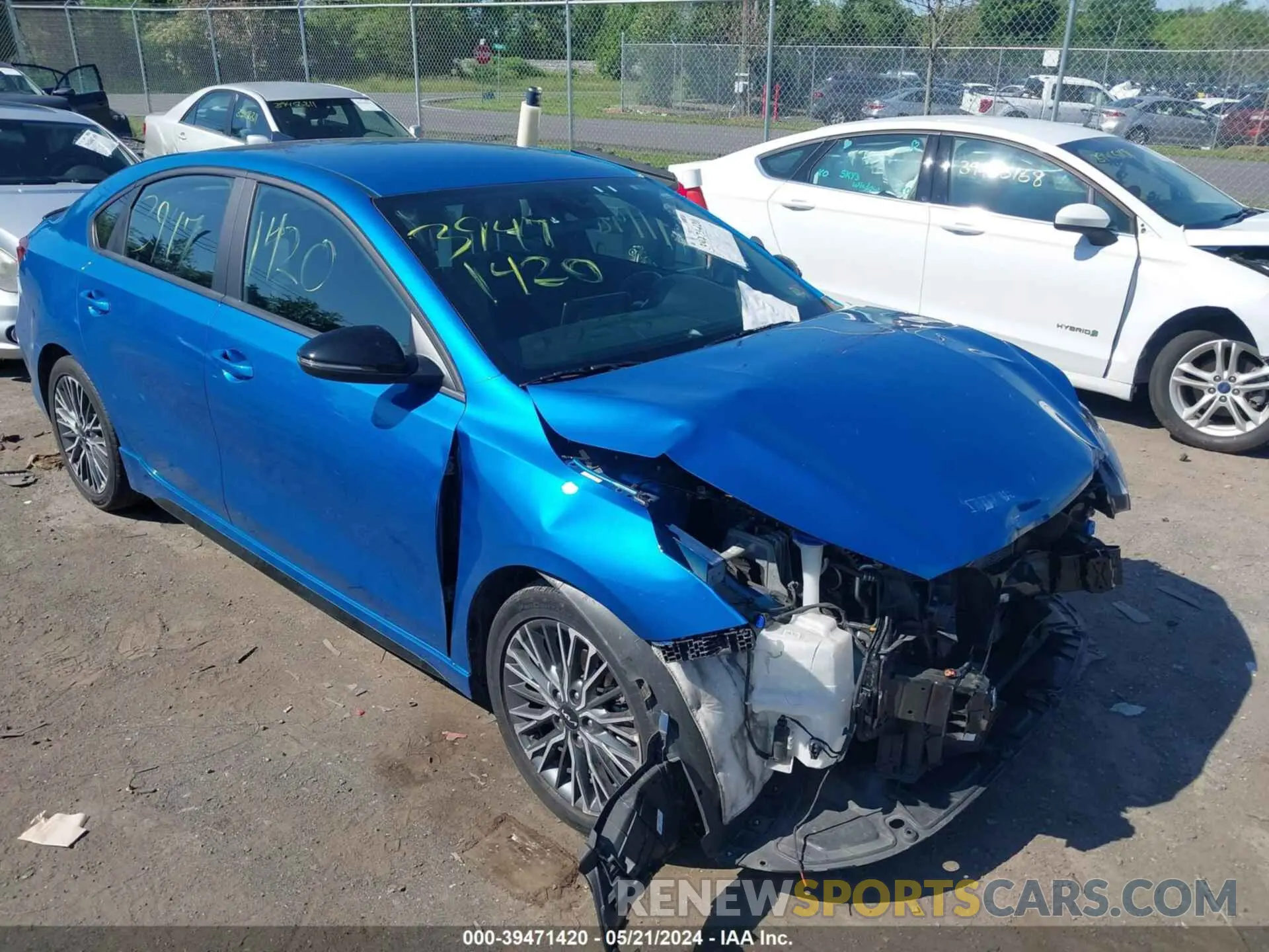 1 Photograph of a damaged car 3KPF54AD0PE568996 KIA FORTE 2023
