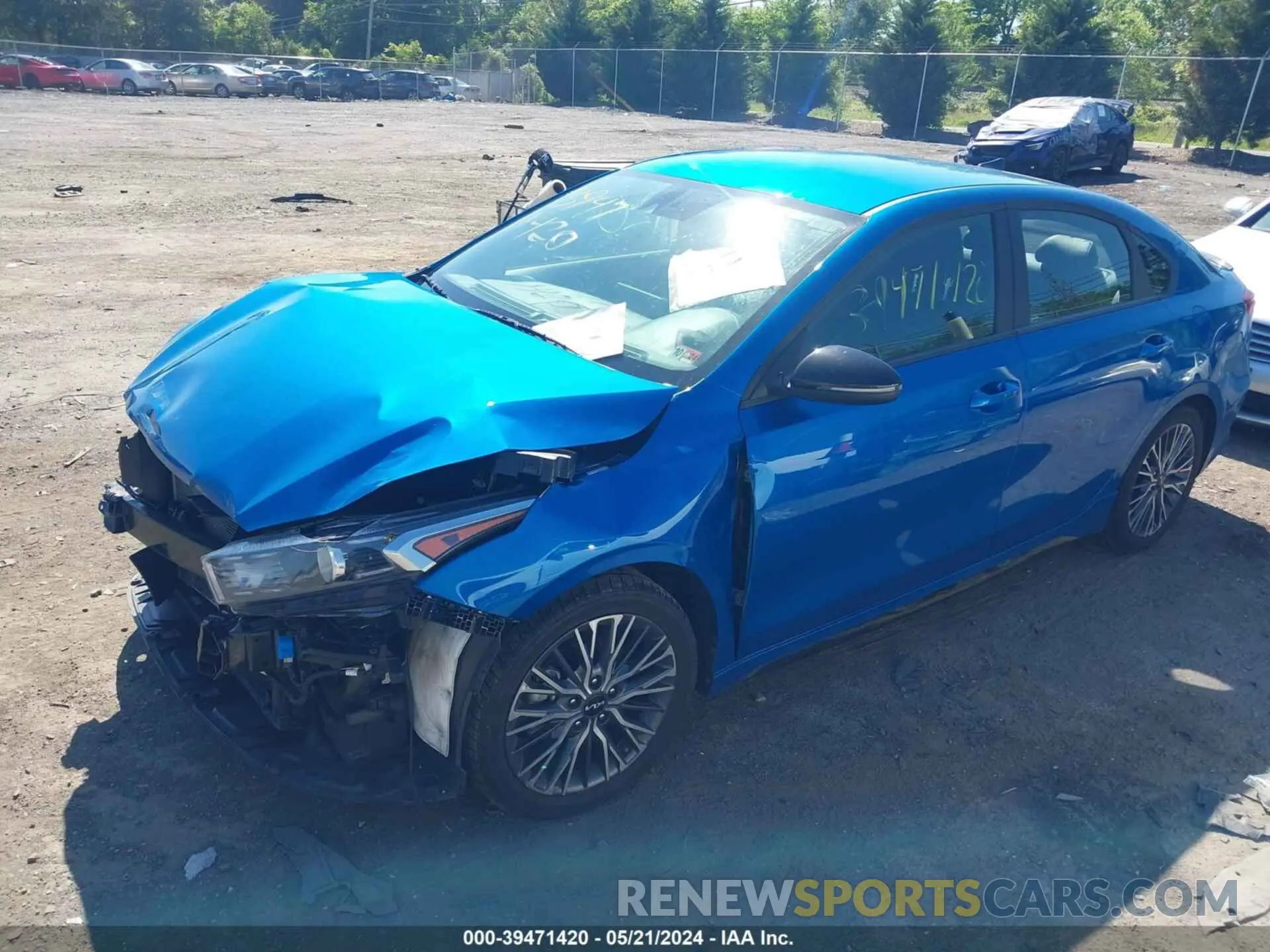 2 Photograph of a damaged car 3KPF54AD0PE568996 KIA FORTE 2023