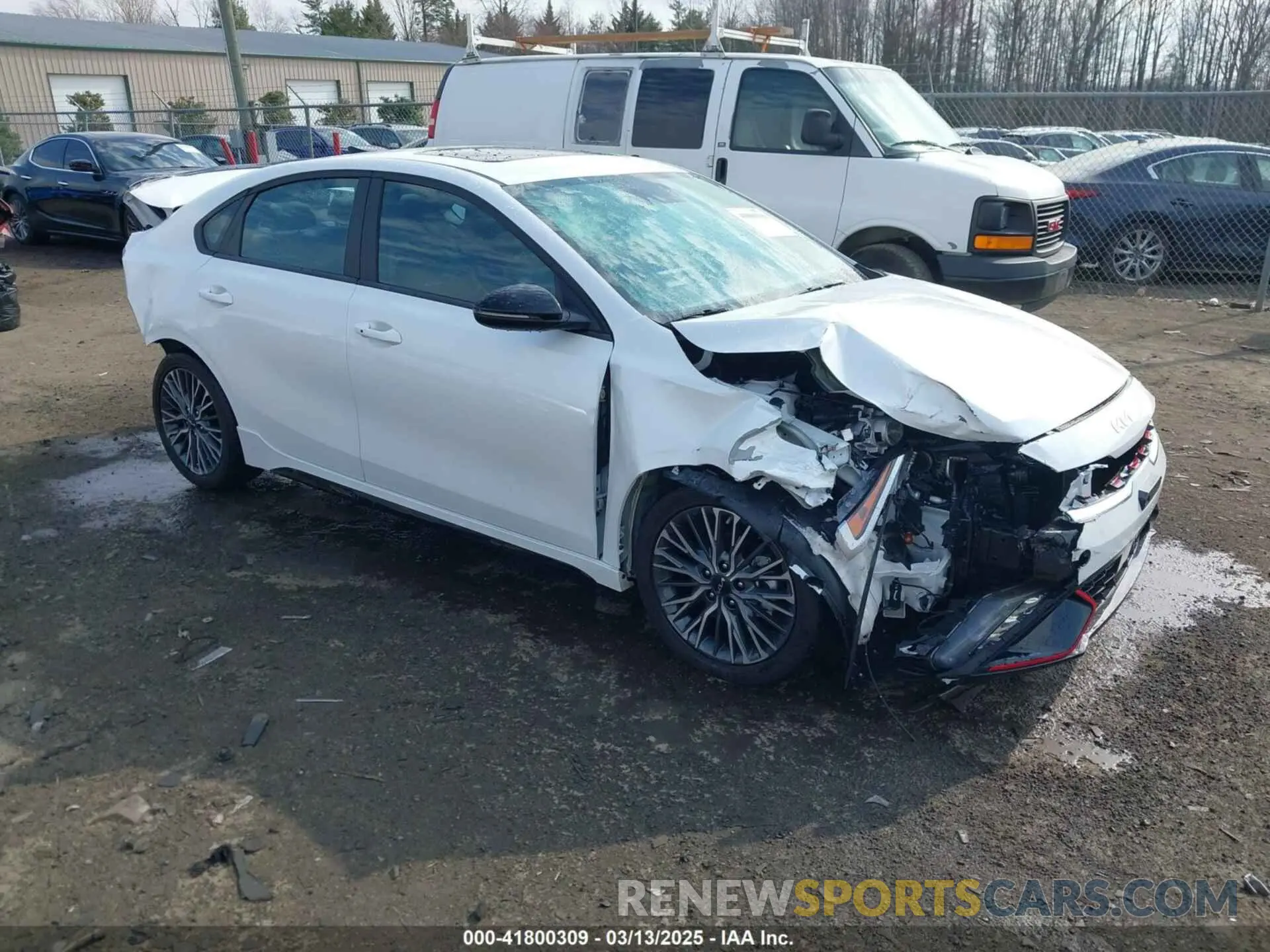 1 Photograph of a damaged car 3KPF54AD0PE647195 KIA FORTE 2023