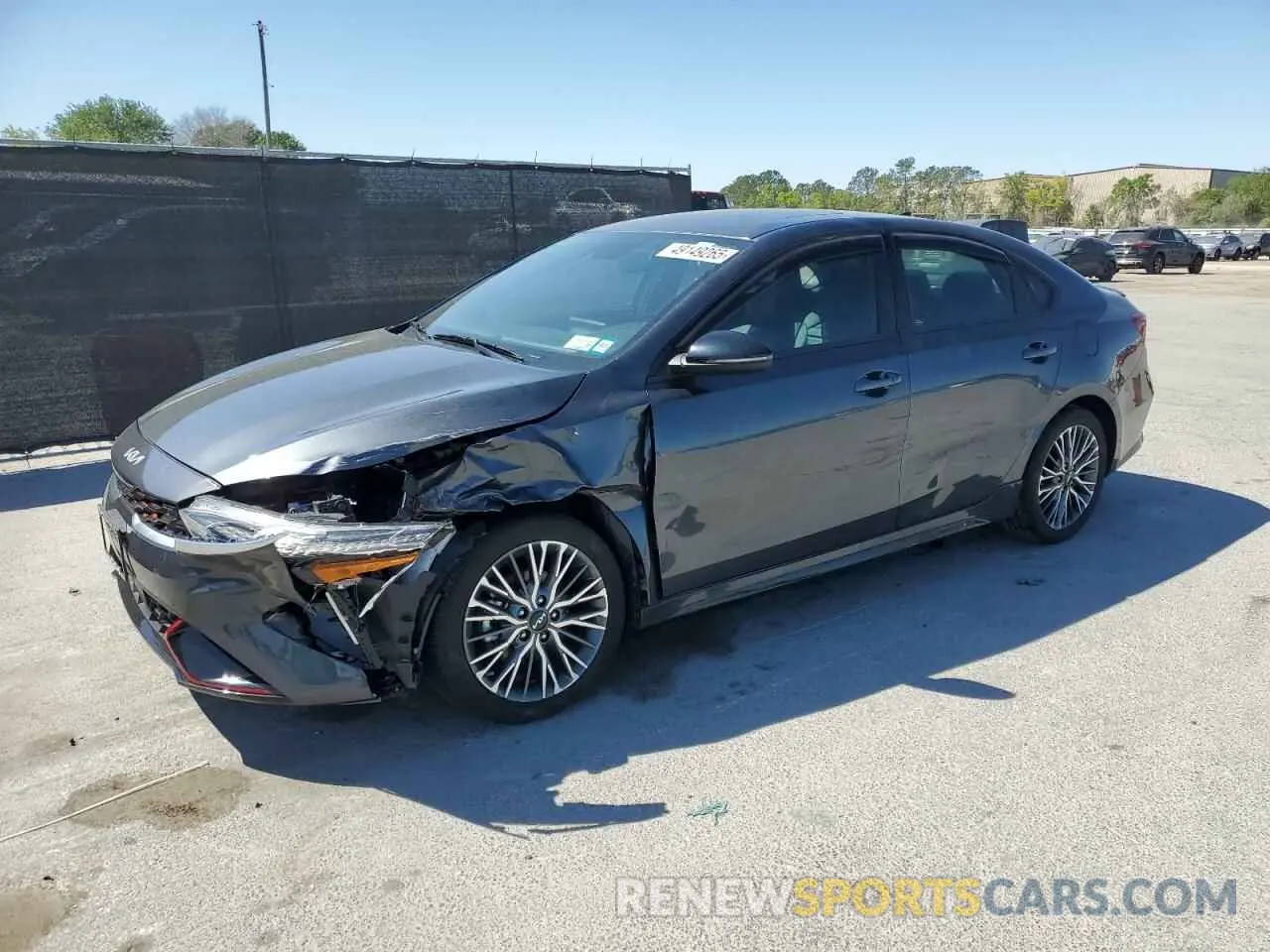 1 Photograph of a damaged car 3KPF54AD0PE651893 KIA FORTE 2023