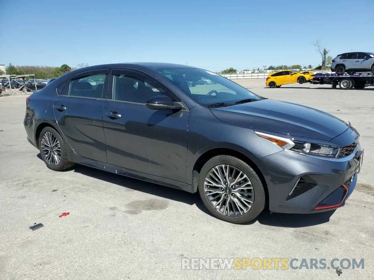 4 Photograph of a damaged car 3KPF54AD0PE651893 KIA FORTE 2023