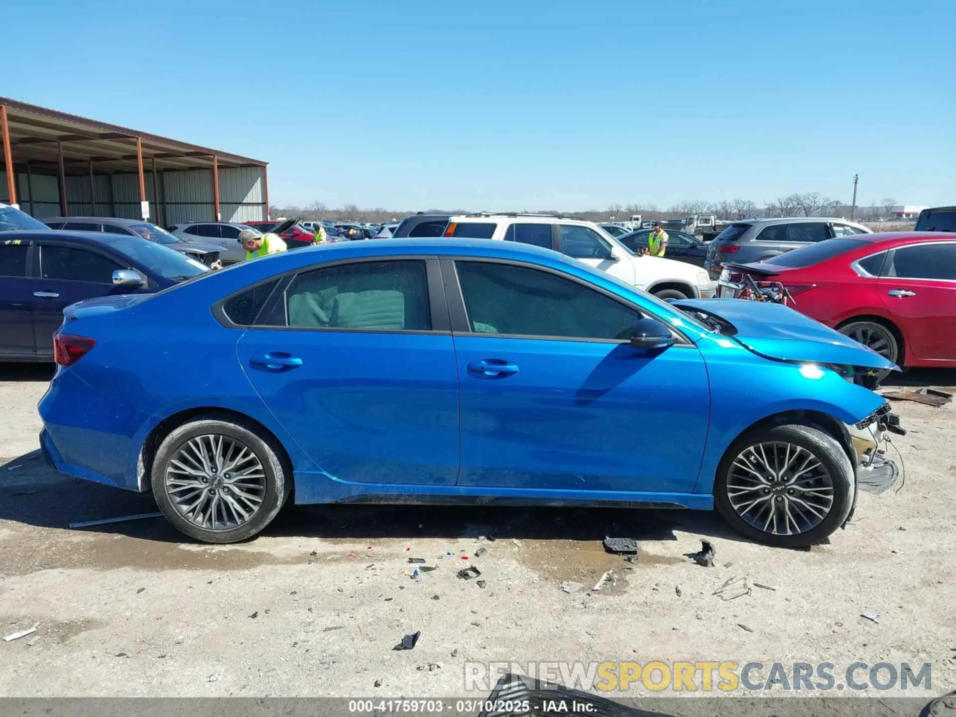 13 Photograph of a damaged car 3KPF54AD0PE661582 KIA FORTE 2023