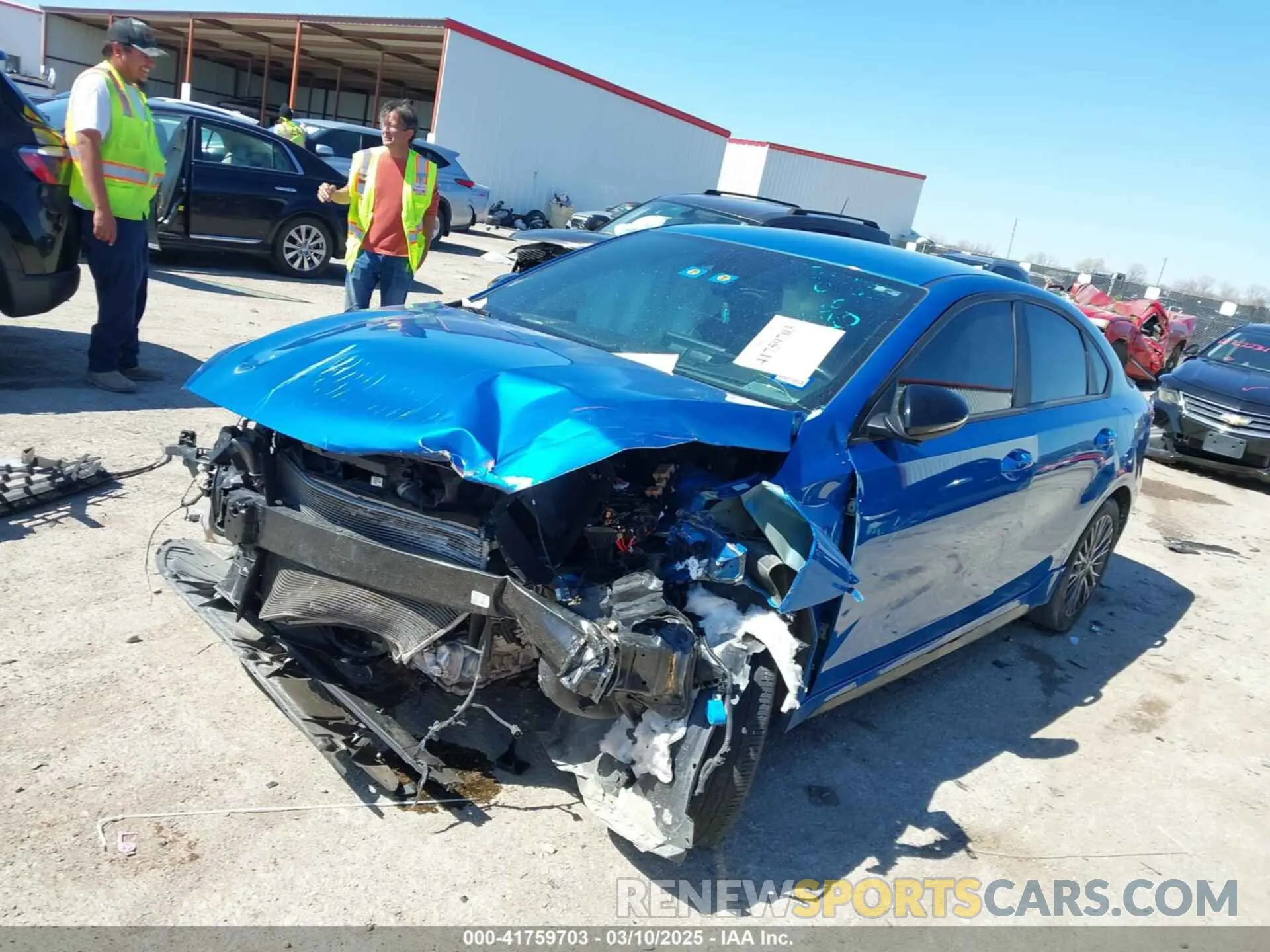 2 Photograph of a damaged car 3KPF54AD0PE661582 KIA FORTE 2023