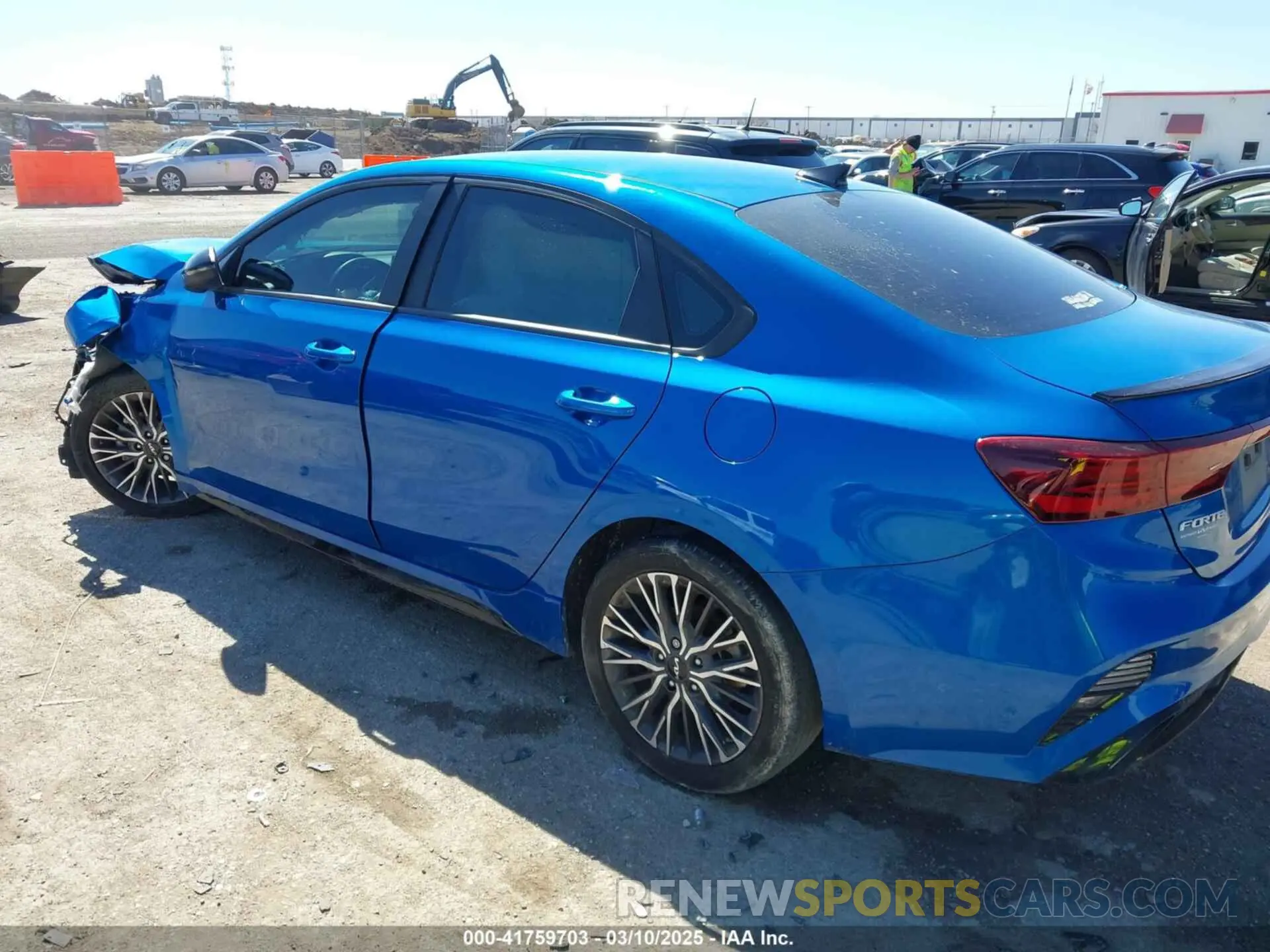 3 Photograph of a damaged car 3KPF54AD0PE661582 KIA FORTE 2023