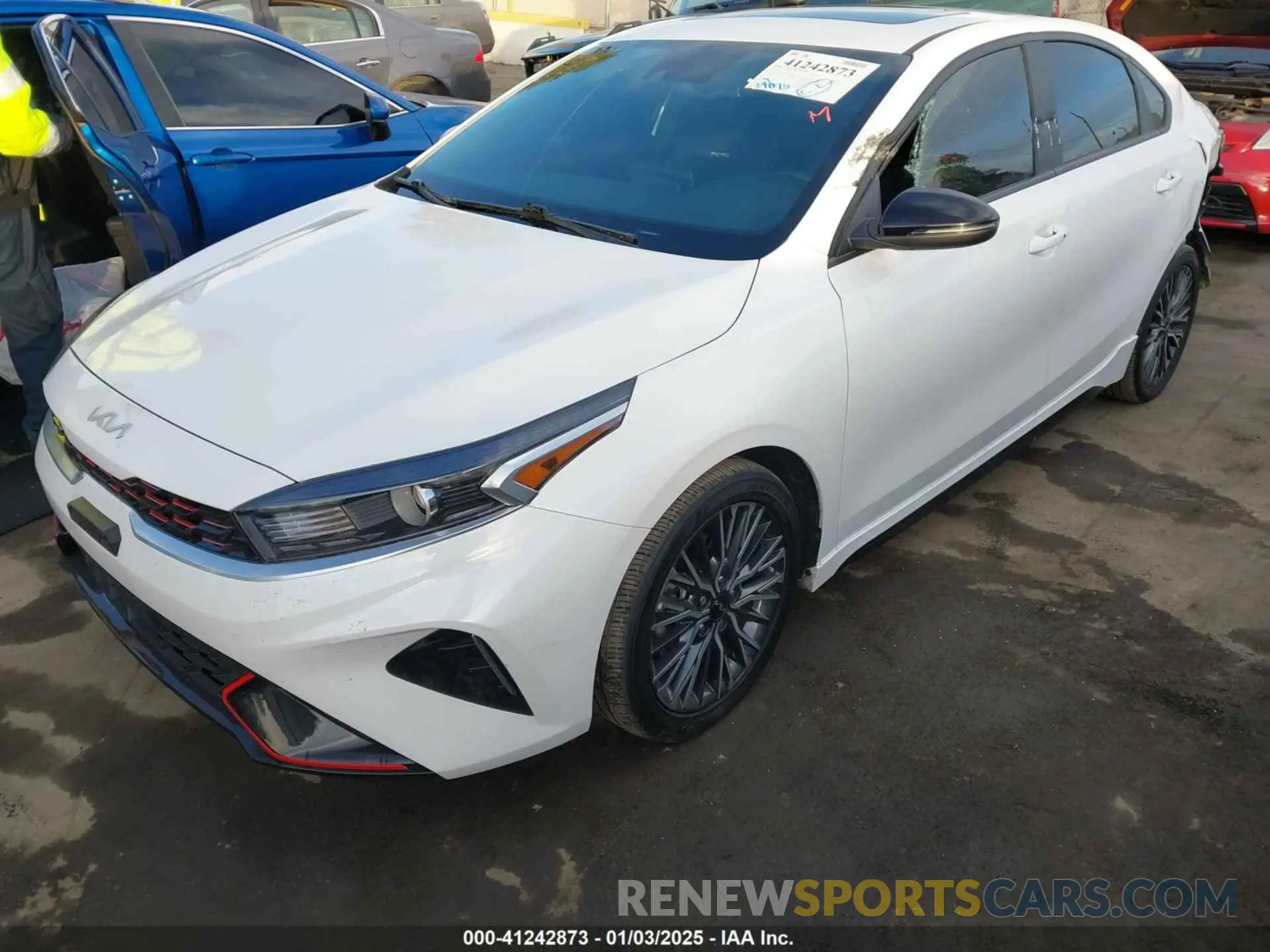 2 Photograph of a damaged car 3KPF54AD0PE673666 KIA FORTE 2023