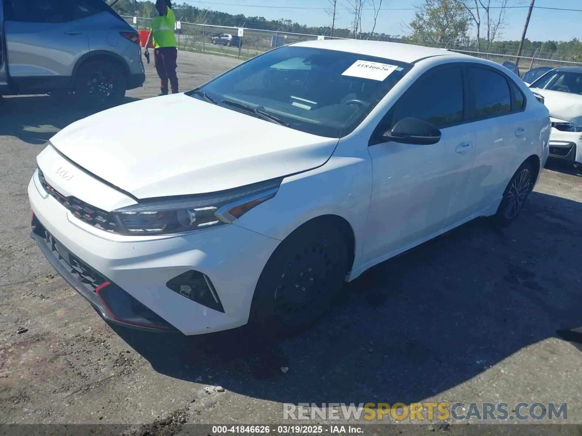 2 Photograph of a damaged car 3KPF54AD0PE673778 KIA FORTE 2023