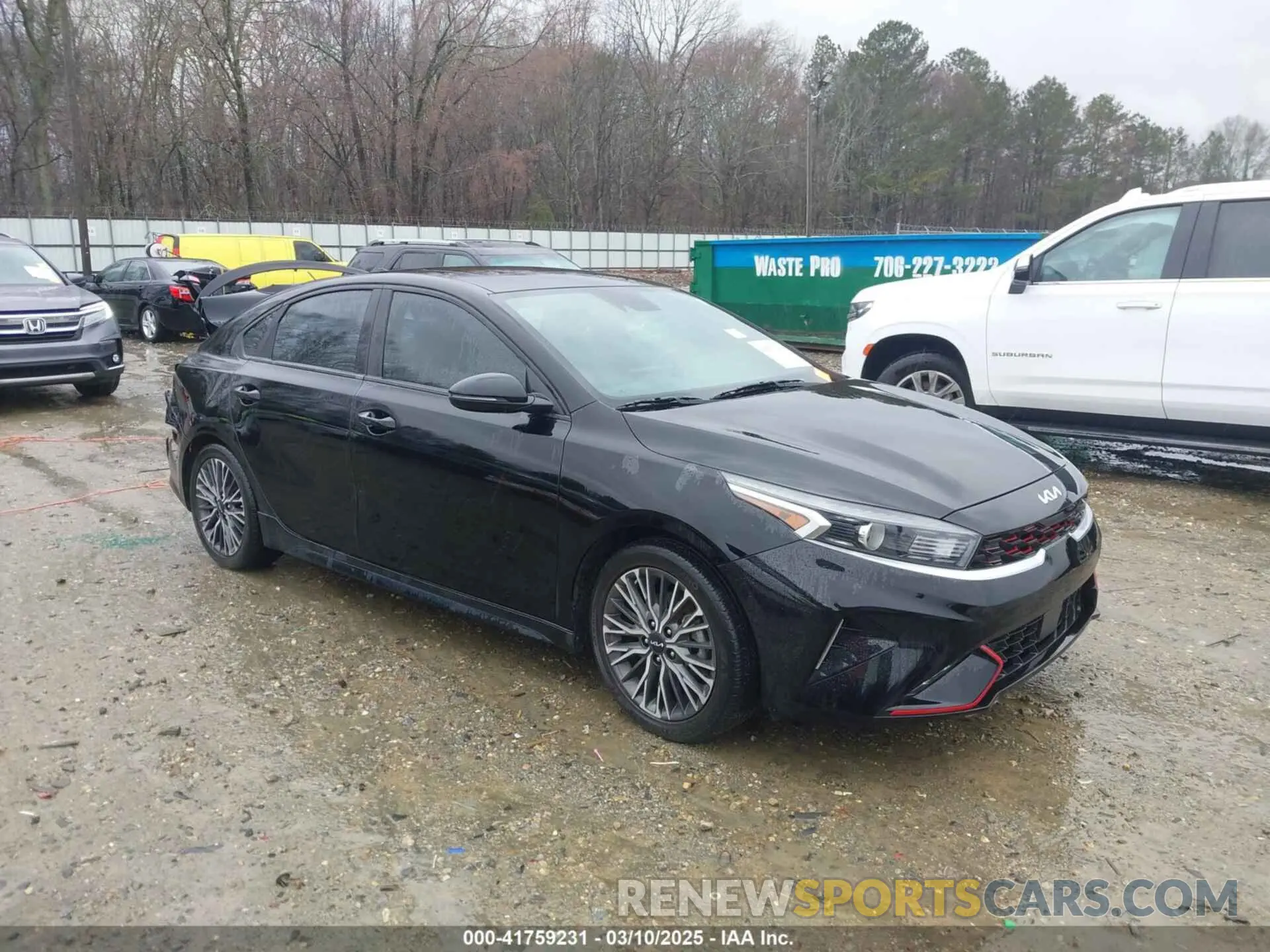 1 Photograph of a damaged car 3KPF54AD1PE524635 KIA FORTE 2023