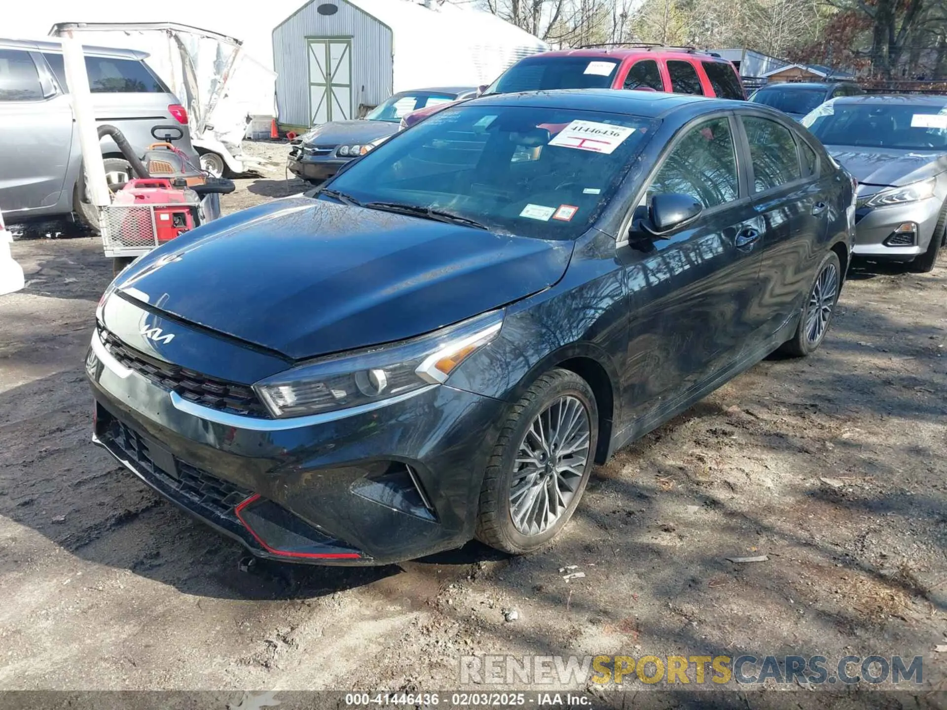 2 Photograph of a damaged car 3KPF54AD1PE529267 KIA FORTE 2023