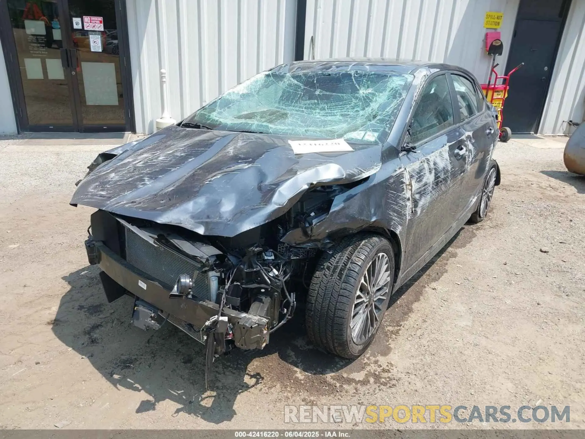 2 Photograph of a damaged car 3KPF54AD1PE529351 KIA FORTE 2023