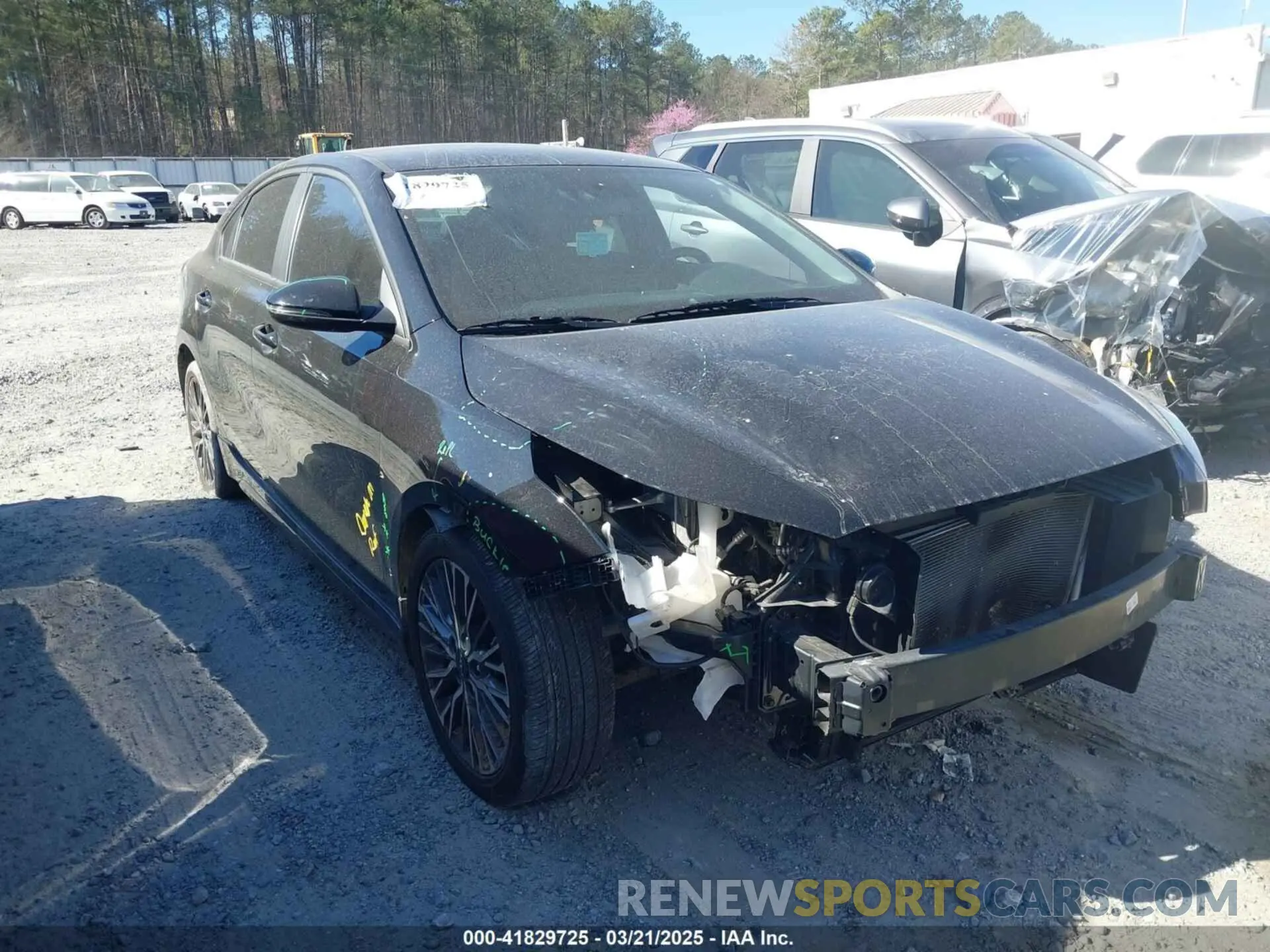 1 Photograph of a damaged car 3KPF54AD1PE559160 KIA FORTE 2023