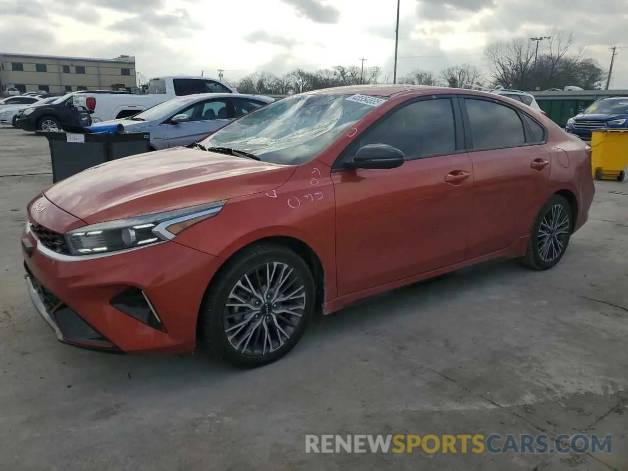 1 Photograph of a damaged car 3KPF54AD1PE595690 KIA FORTE 2023