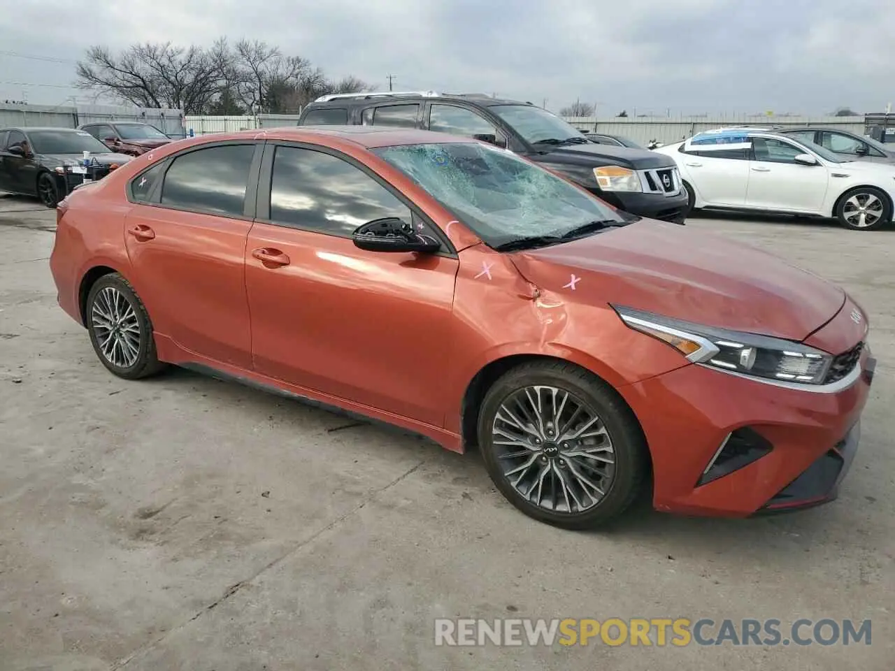 4 Photograph of a damaged car 3KPF54AD1PE595690 KIA FORTE 2023