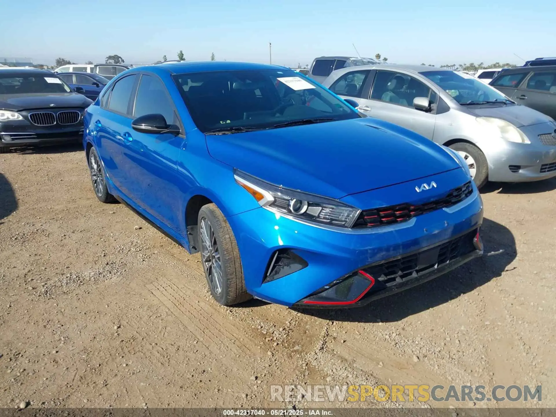 1 Photograph of a damaged car 3KPF54AD1PE597584 KIA FORTE 2023