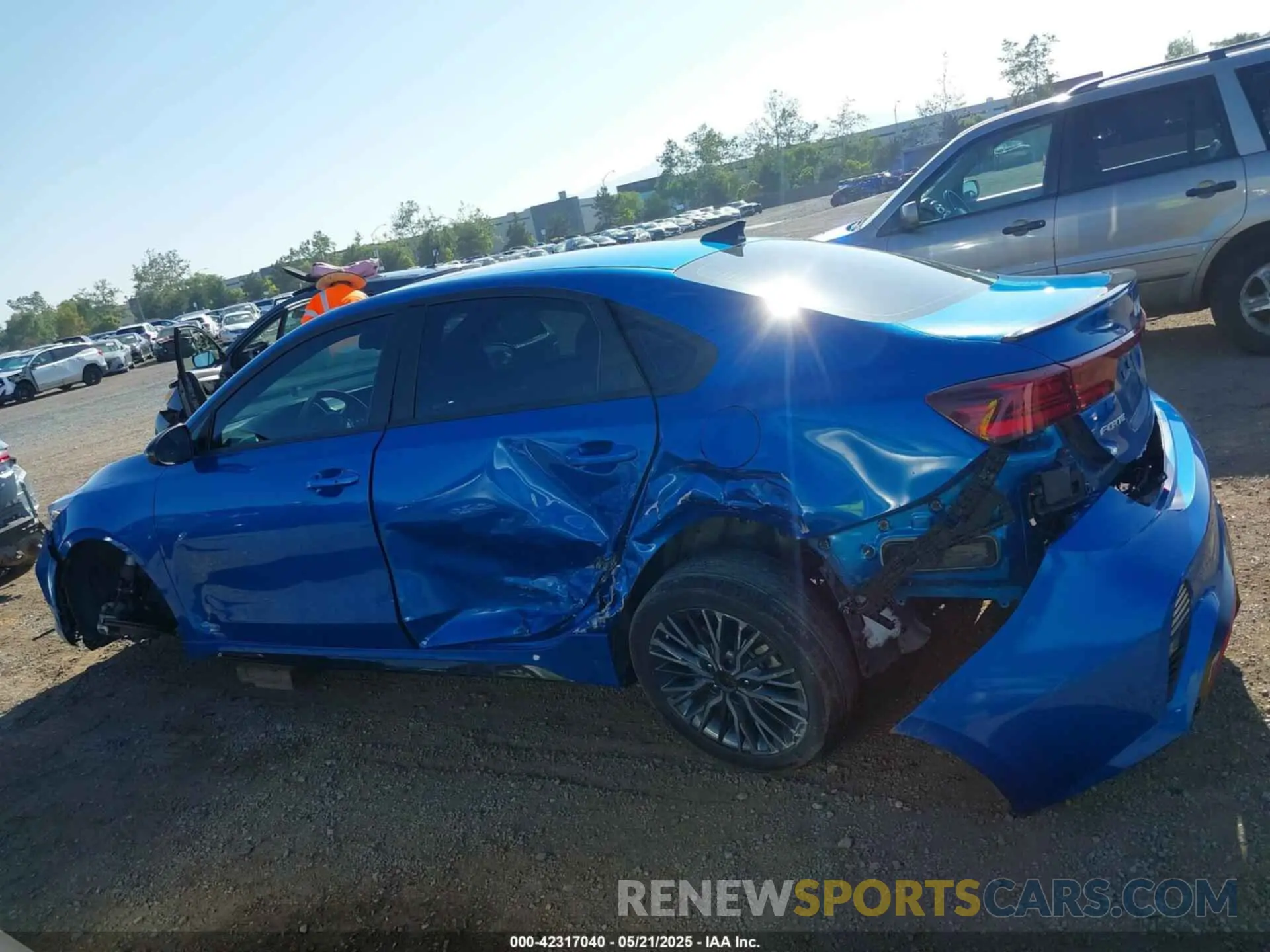 14 Photograph of a damaged car 3KPF54AD1PE597584 KIA FORTE 2023