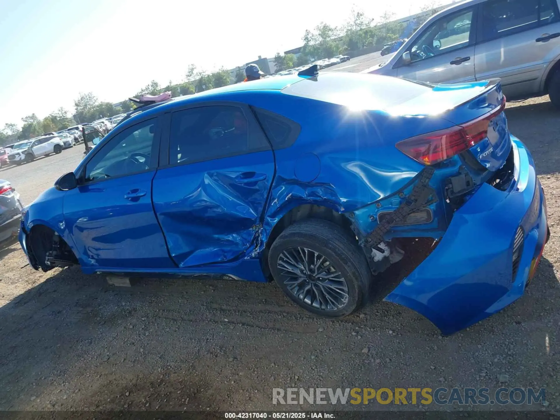 6 Photograph of a damaged car 3KPF54AD1PE597584 KIA FORTE 2023