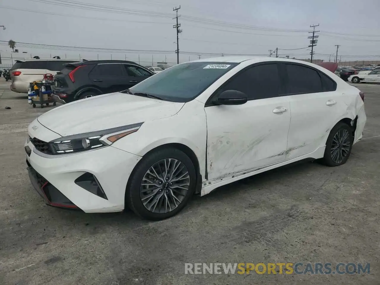 1 Photograph of a damaged car 3KPF54AD1PE602833 KIA FORTE 2023