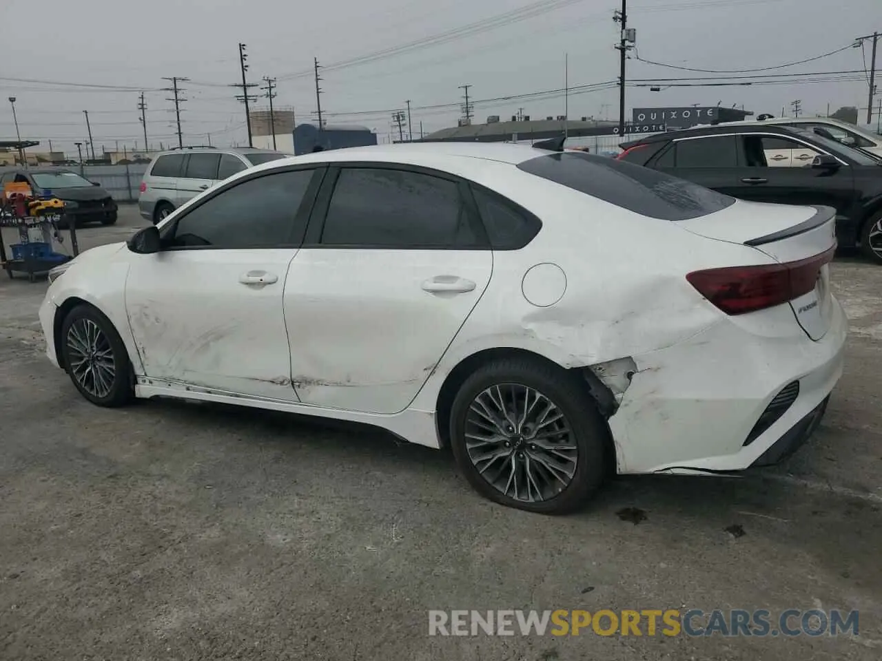 2 Photograph of a damaged car 3KPF54AD1PE602833 KIA FORTE 2023