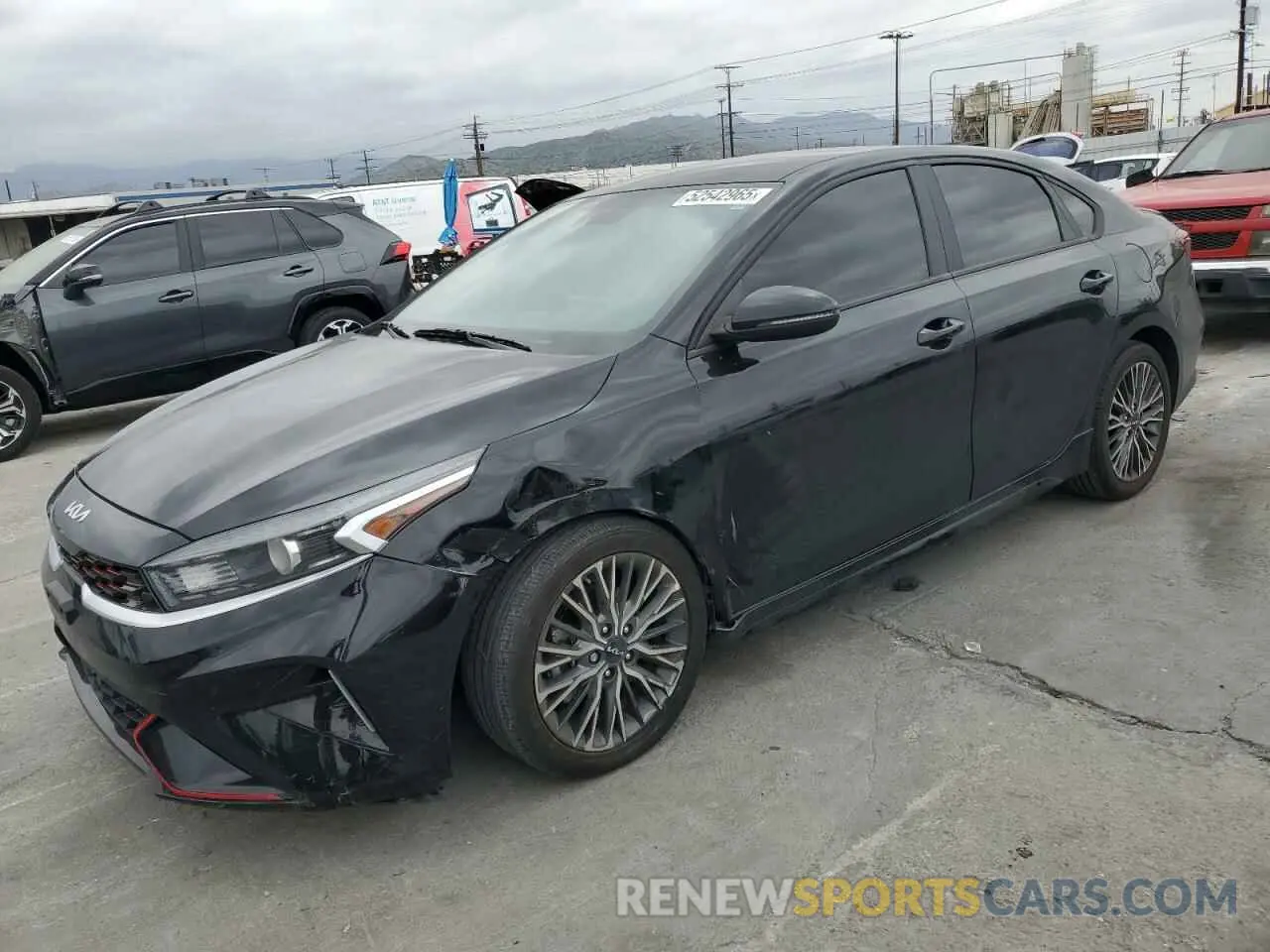 1 Photograph of a damaged car 3KPF54AD1PE610575 KIA FORTE 2023