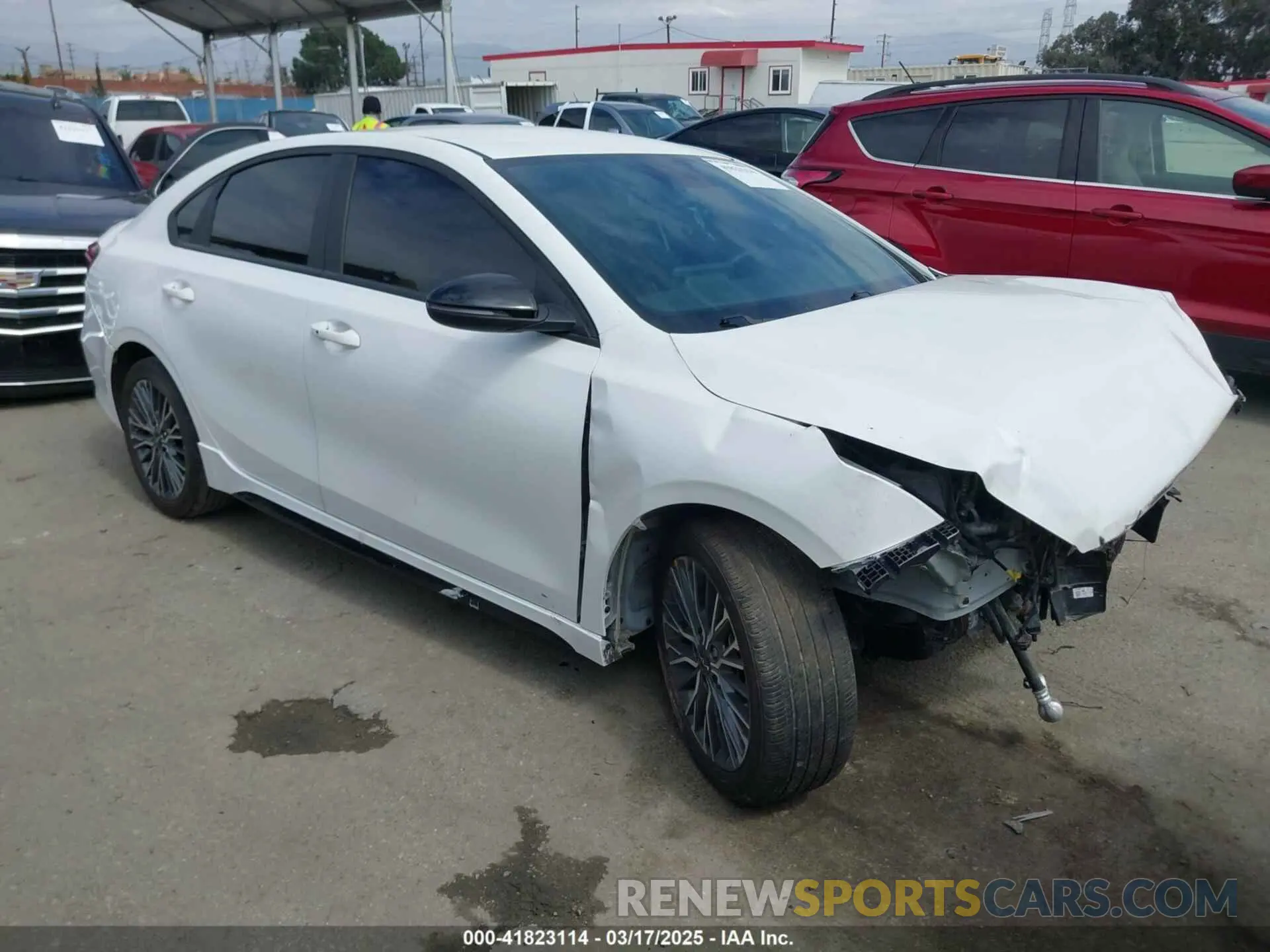 1 Photograph of a damaged car 3KPF54AD1PE615744 KIA FORTE 2023