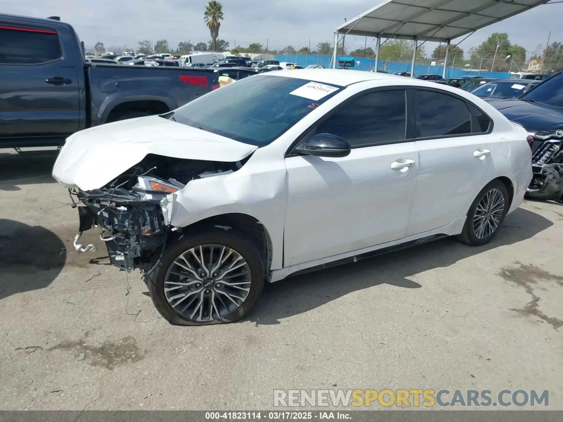2 Photograph of a damaged car 3KPF54AD1PE615744 KIA FORTE 2023